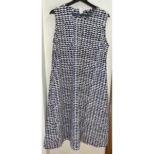 UNIQLO X Marimekko A line dress black and white Women's size  L